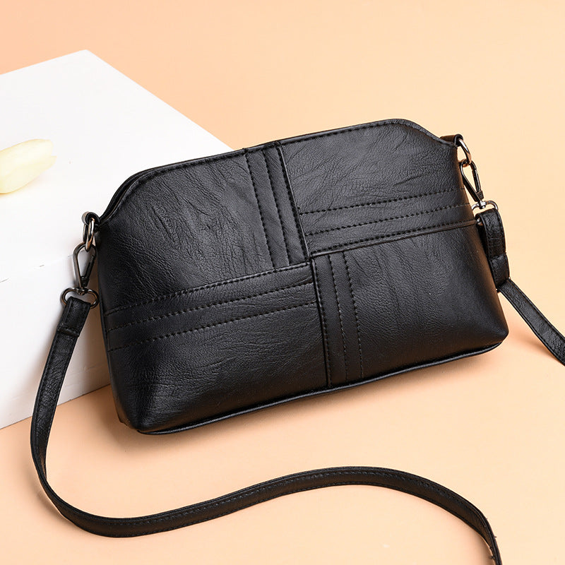 Soft Vegan Leather Crossbody Bag