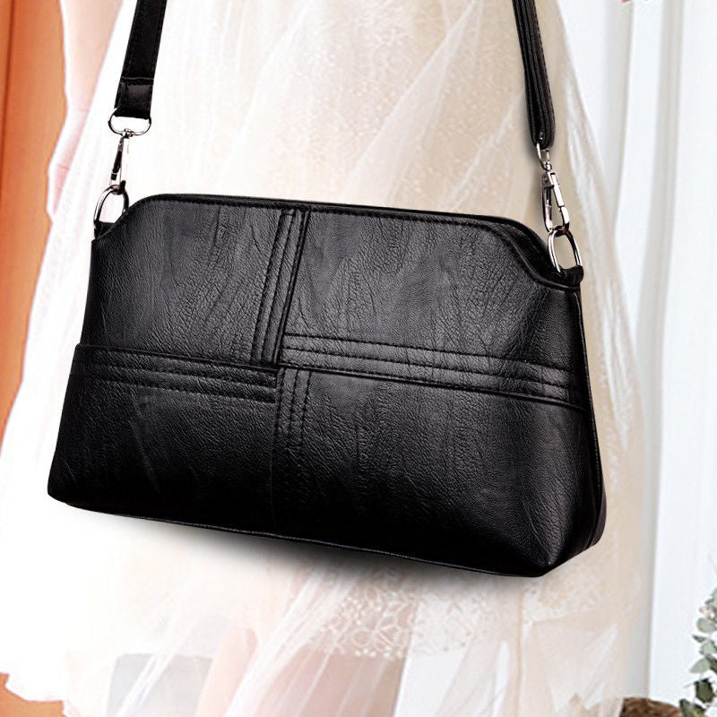 Soft Vegan Leather Crossbody Bag