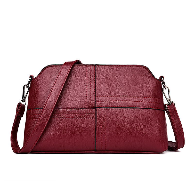 Soft Vegan Leather Crossbody Bag