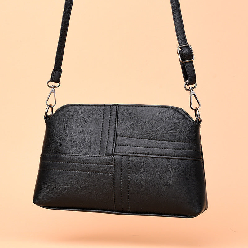 Soft Vegan Leather Crossbody Bag