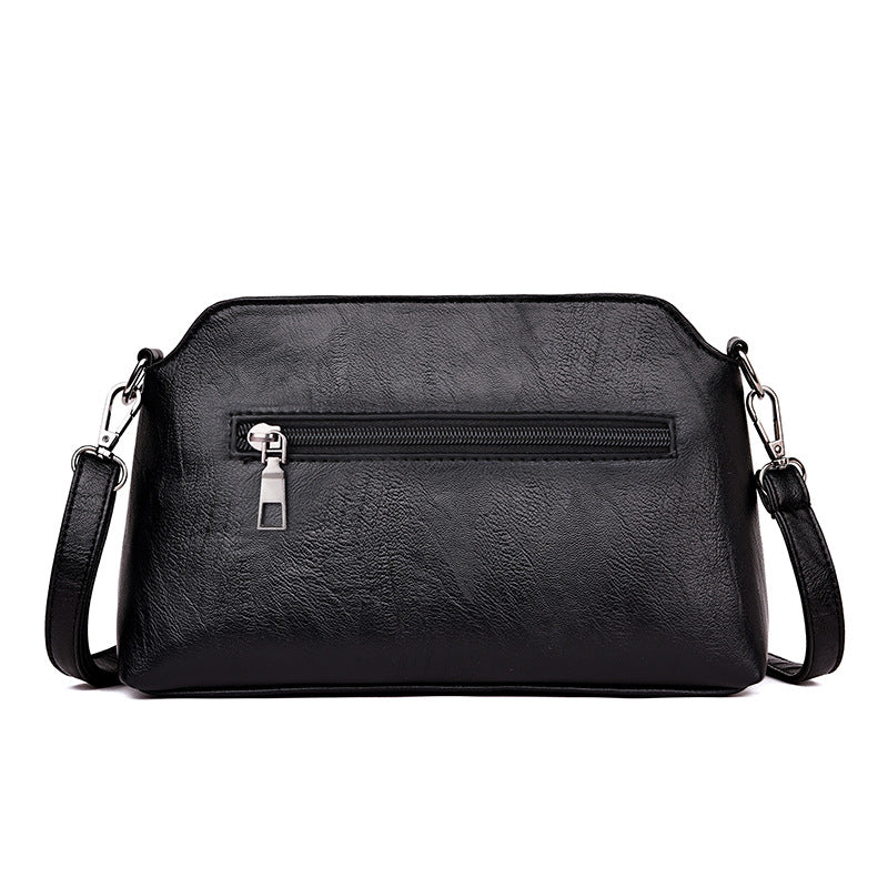 Soft Vegan Leather Crossbody Bag