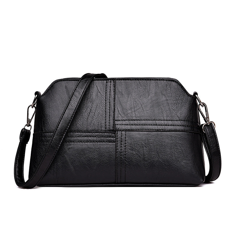 Soft Vegan Leather Crossbody Bag