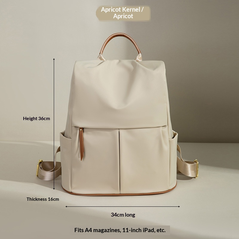 Lightweight Nylon Anti-Theft Waterproof Travel Backpack
