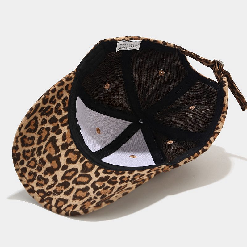 Leopard Print Casual Baseball Cap