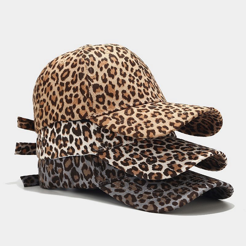 Leopard Print Casual Baseball Cap
