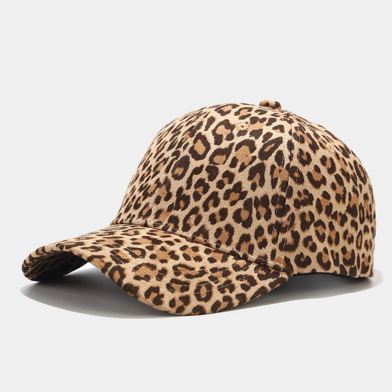 Leopard Print Casual Baseball Cap