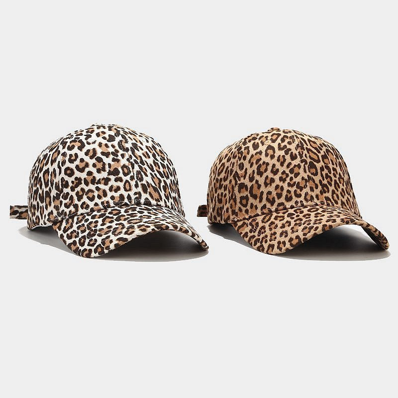 Leopard Print Casual Baseball Cap