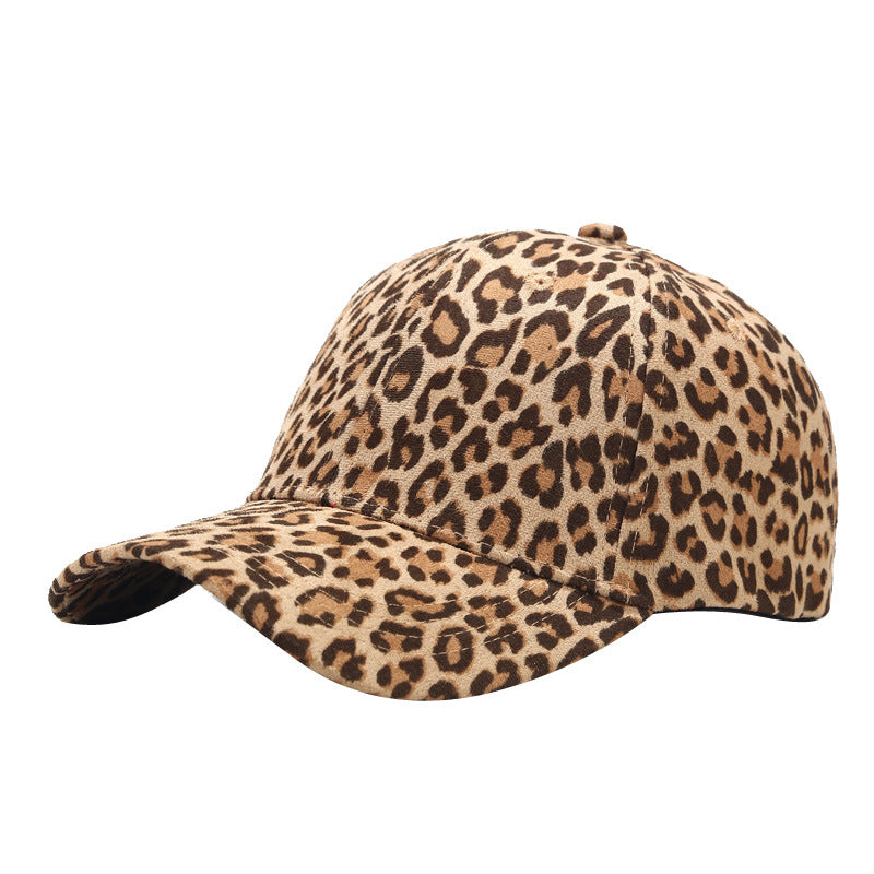 Leopard Print Casual Baseball Cap