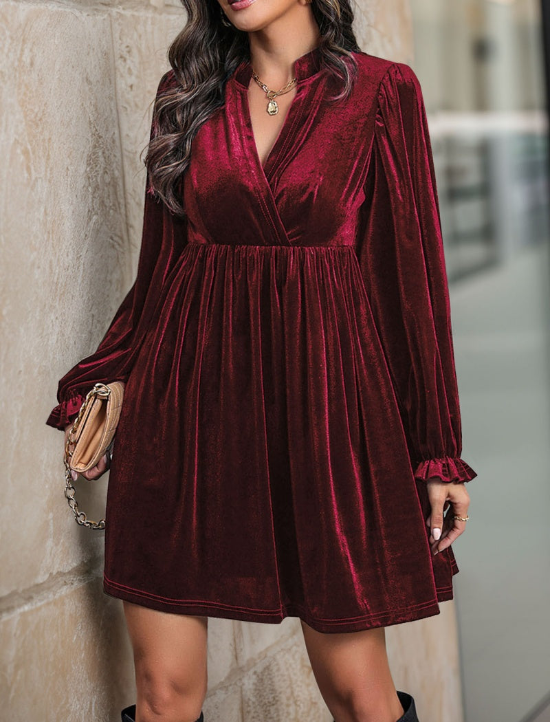 Valentine's Velvet Dress