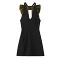 Sleeveless Bow Back Cut-Out Mini Dress