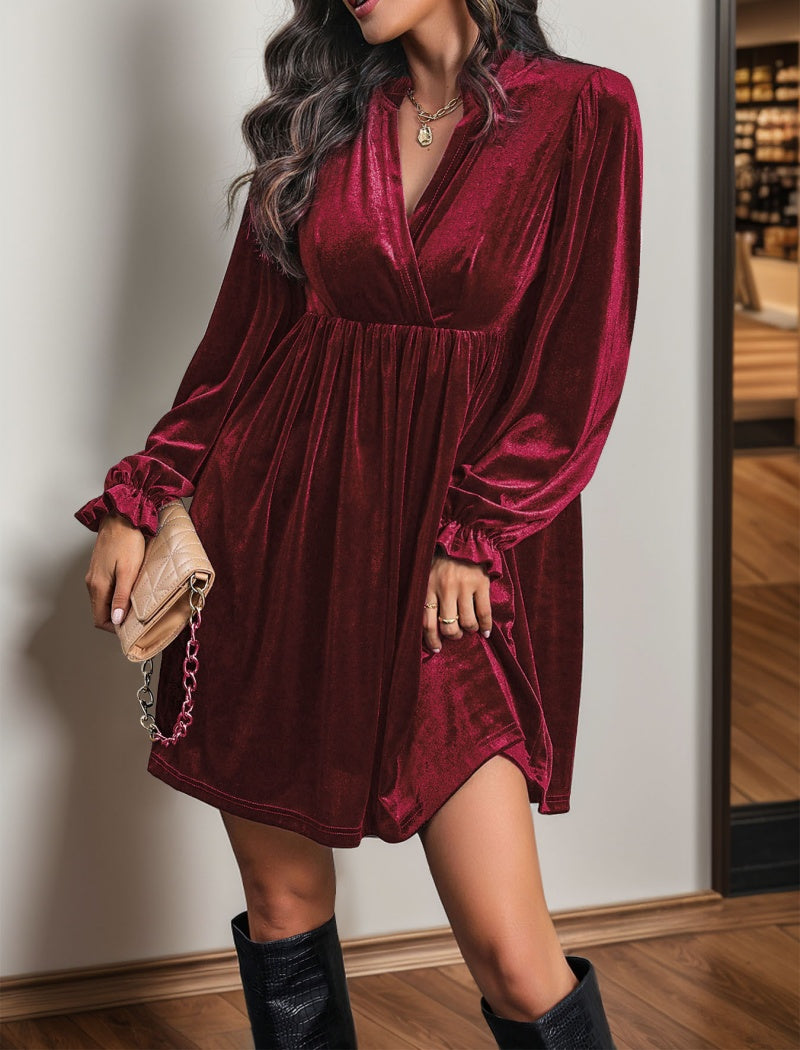 Valentine's Velvet Dress