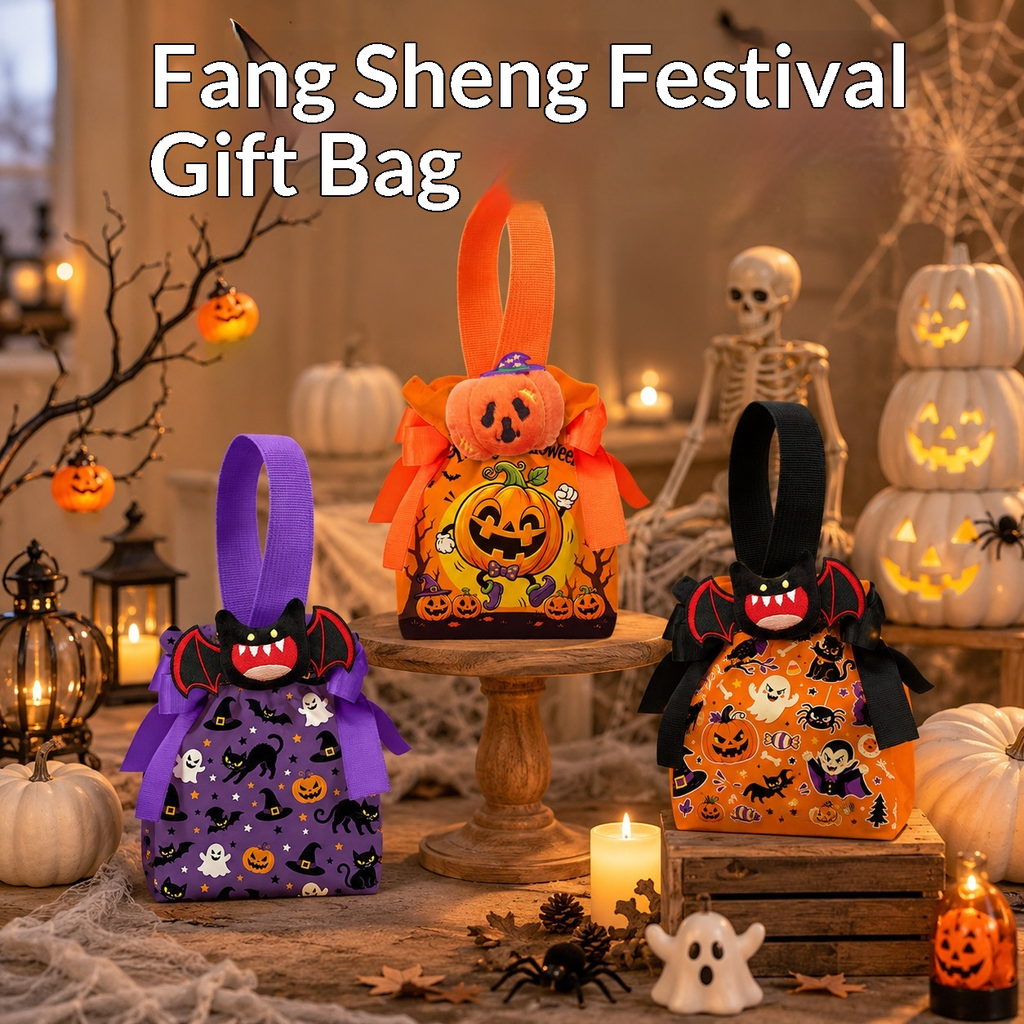 Halloween Character Drawstring Candy Gift Bag