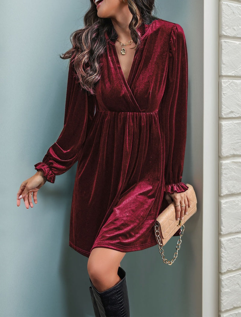 Valentine's Velvet Dress