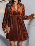 Valentine's Velvet Dress