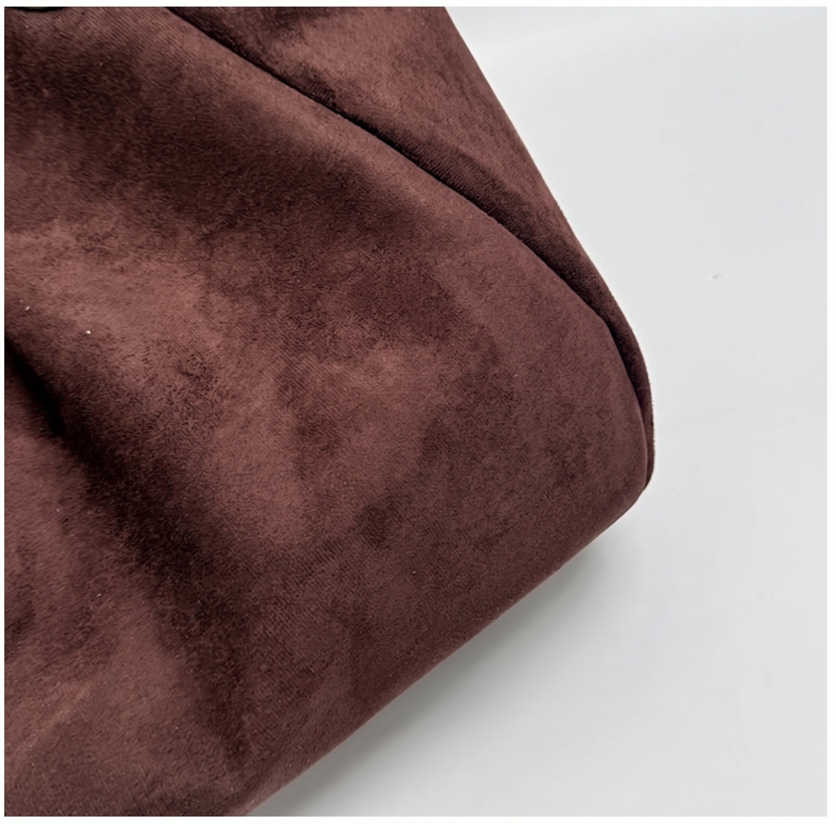 Vintage Suede-Look Slouchy Shoulder Tote Bag