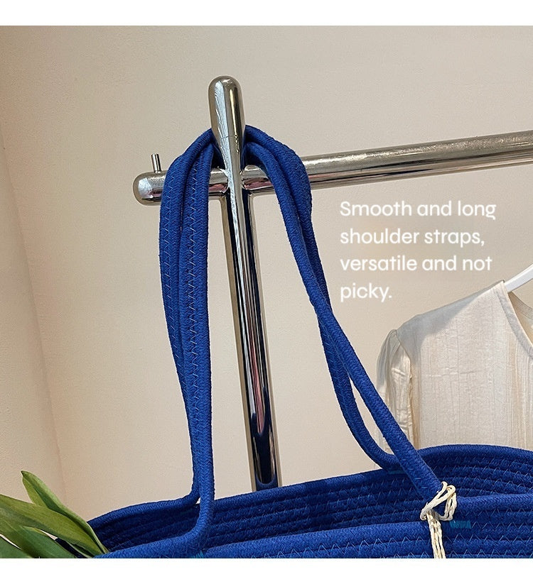 Women Woven Large Spring Summer Casual Shoulder Beach Bag