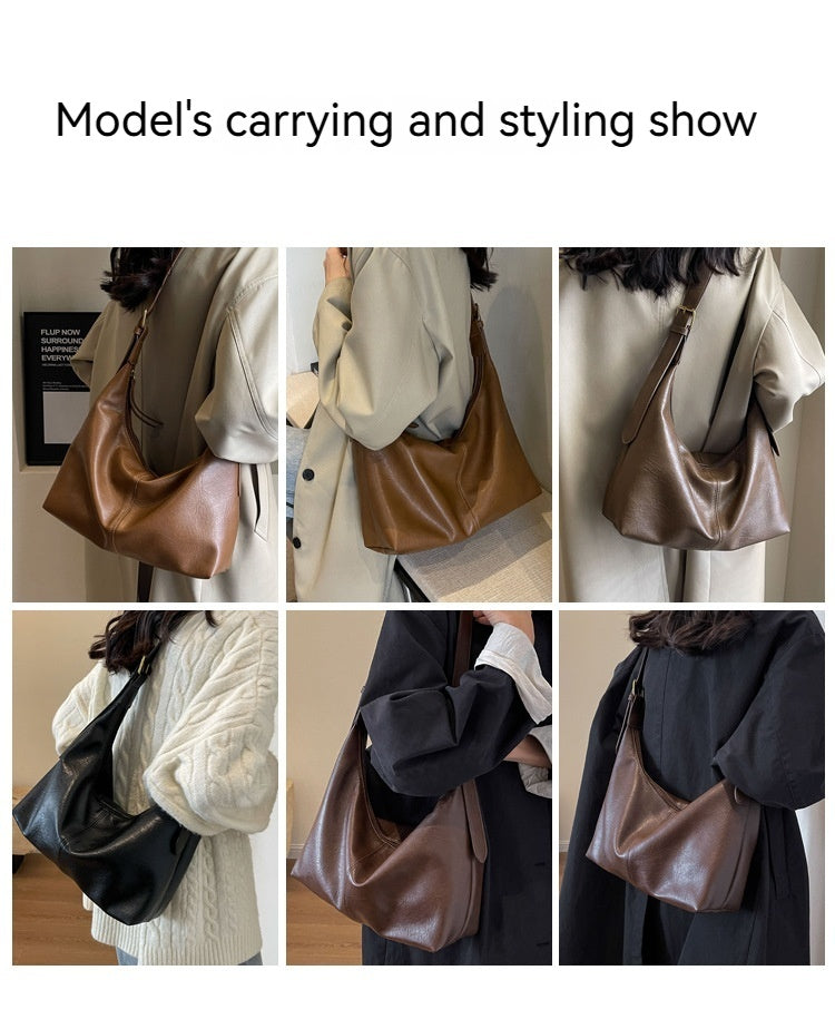 Women Premium Large 2026 New Fashion Crossbody Shoulder Bucket Bag