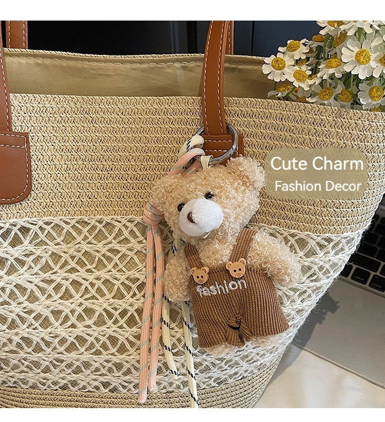 Women Summer Beach Straw 2026 New Fashion Commute Shoulder Tote Bag