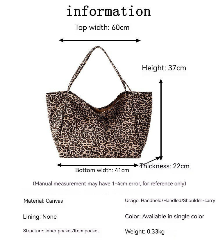 Bestselling Leopard Lazy Shoulder Large Stylish Underarm Bag