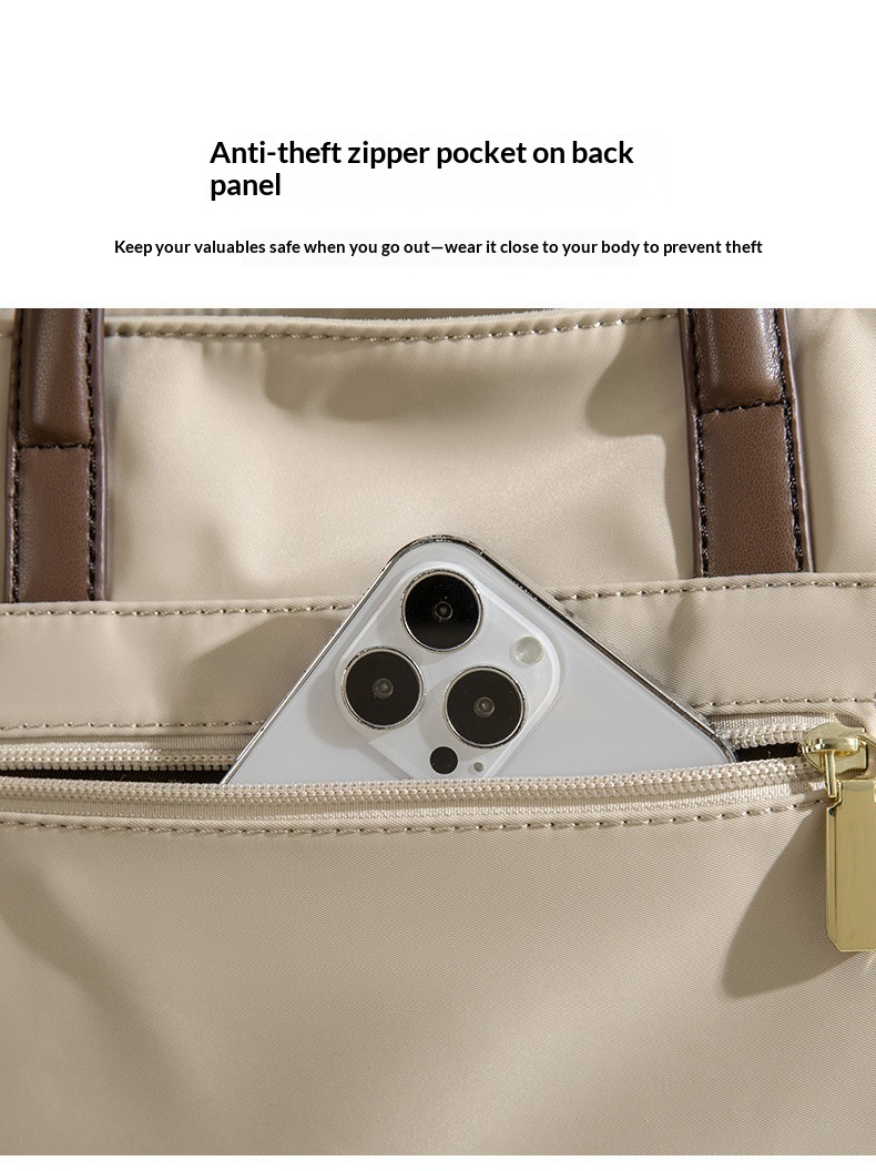 Waterproof Laptop Large Capacity Nylon Work Tote Bag