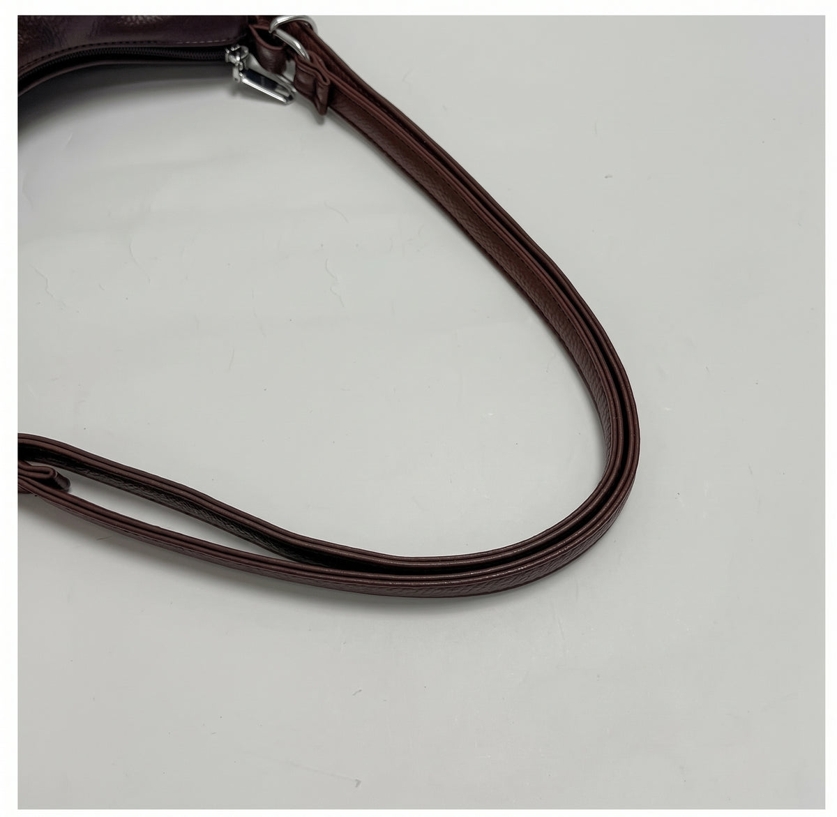Elegant Structured Tote with Chic Belt Detail