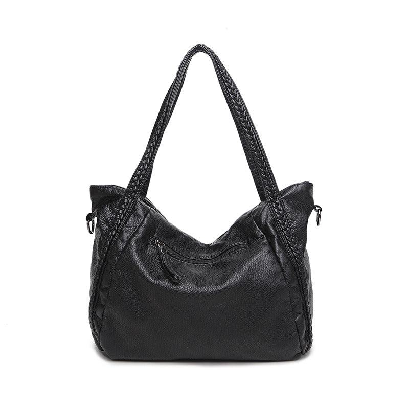Large Capacity Shoulder Bag with Adjustable Crossbody Strap