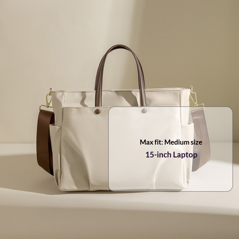 Waterproof Laptop Large Capacity Nylon Work Tote Bag