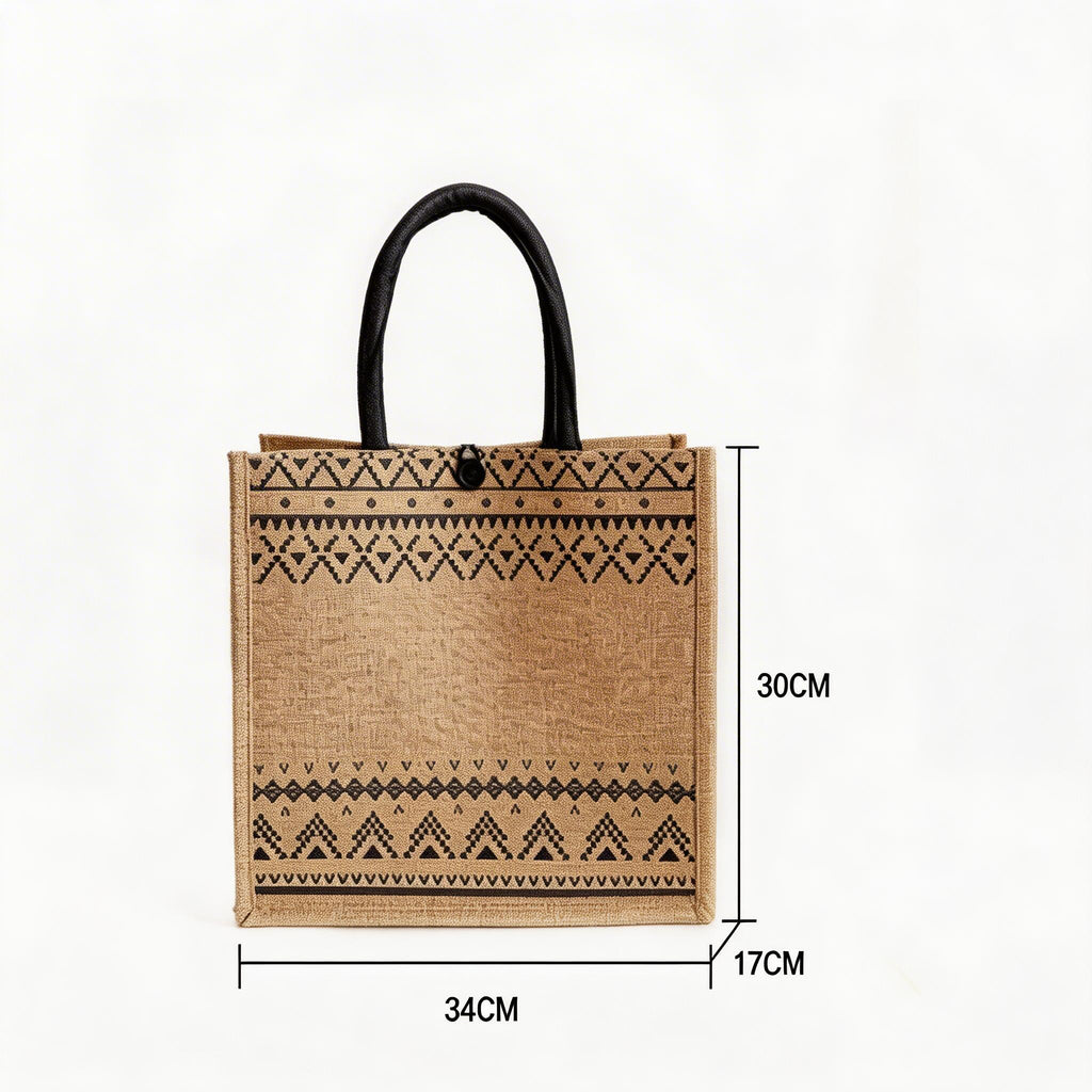 Linen Tote Bag Large Capacity Mommy Bag