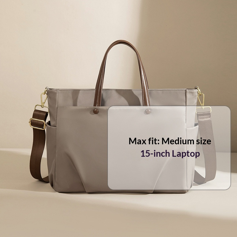 Waterproof Laptop Large Capacity Nylon Work Tote Bag