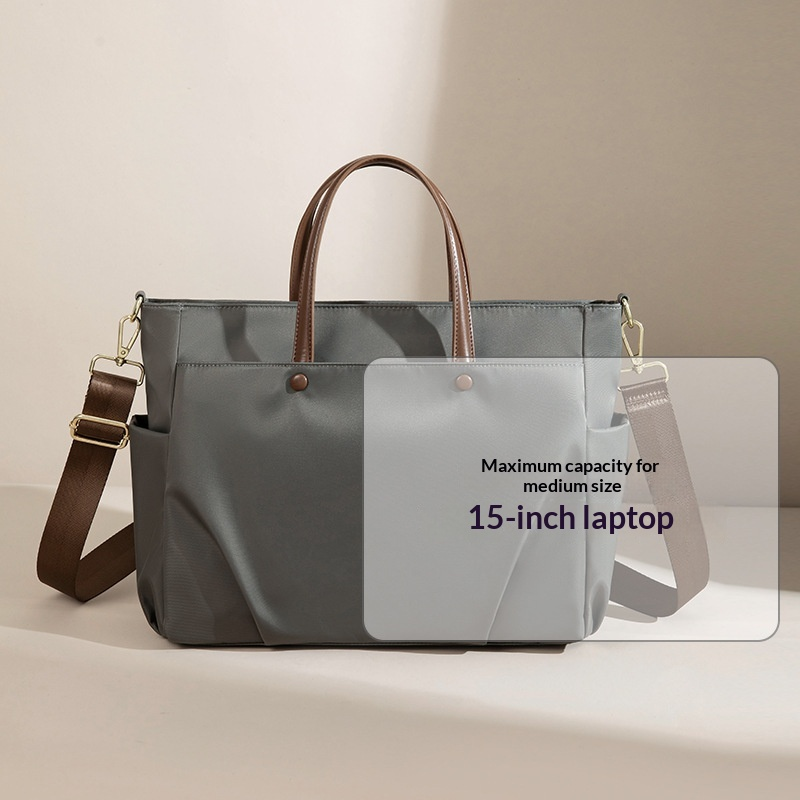 Waterproof Laptop Large Capacity Nylon Work Tote Bag