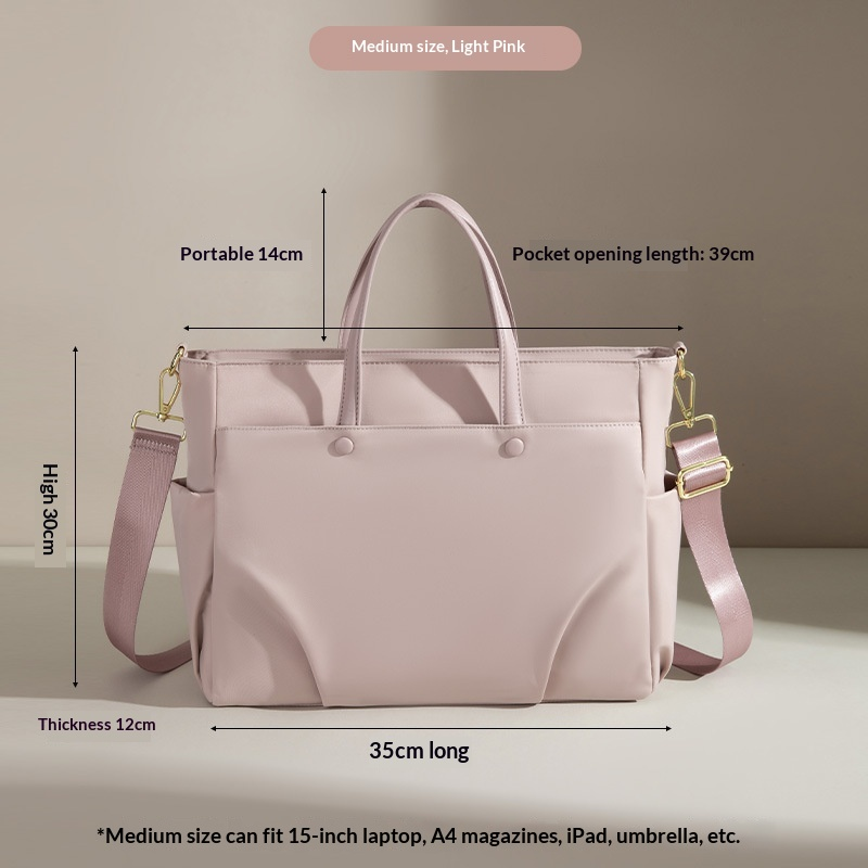 Waterproof Laptop Large Capacity Nylon Work Tote Bag