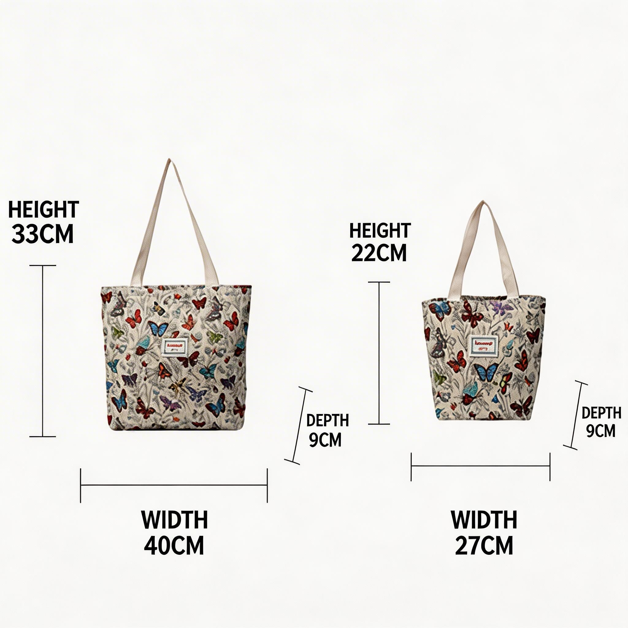 Canvas Commuter Tote Shoulder Mommy Bag
