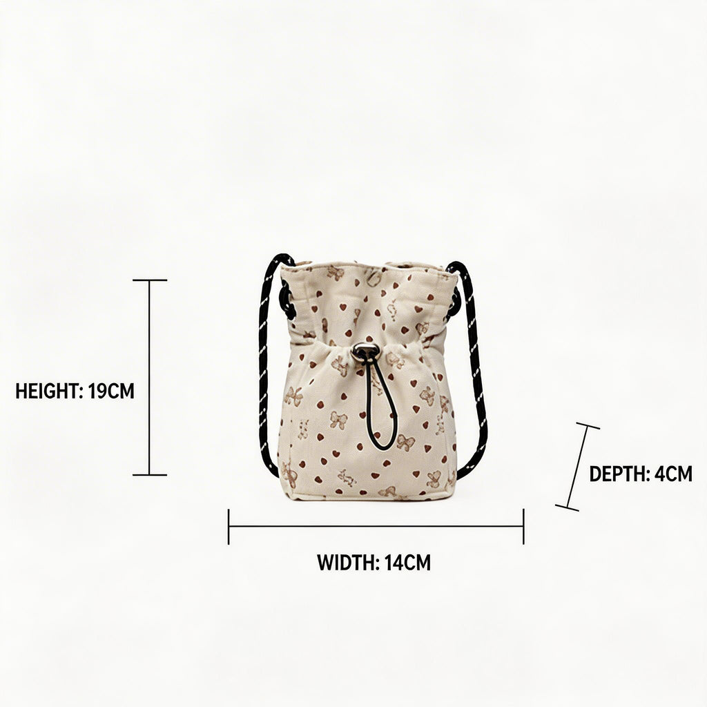 Women 2026 Spring Corduroy Crossbody Phone Bag