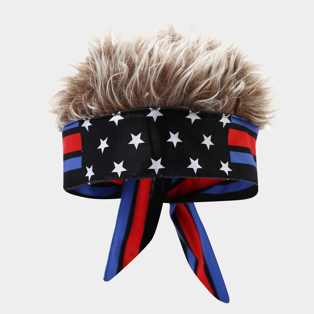 World Cup Colorful Wig Hoods
