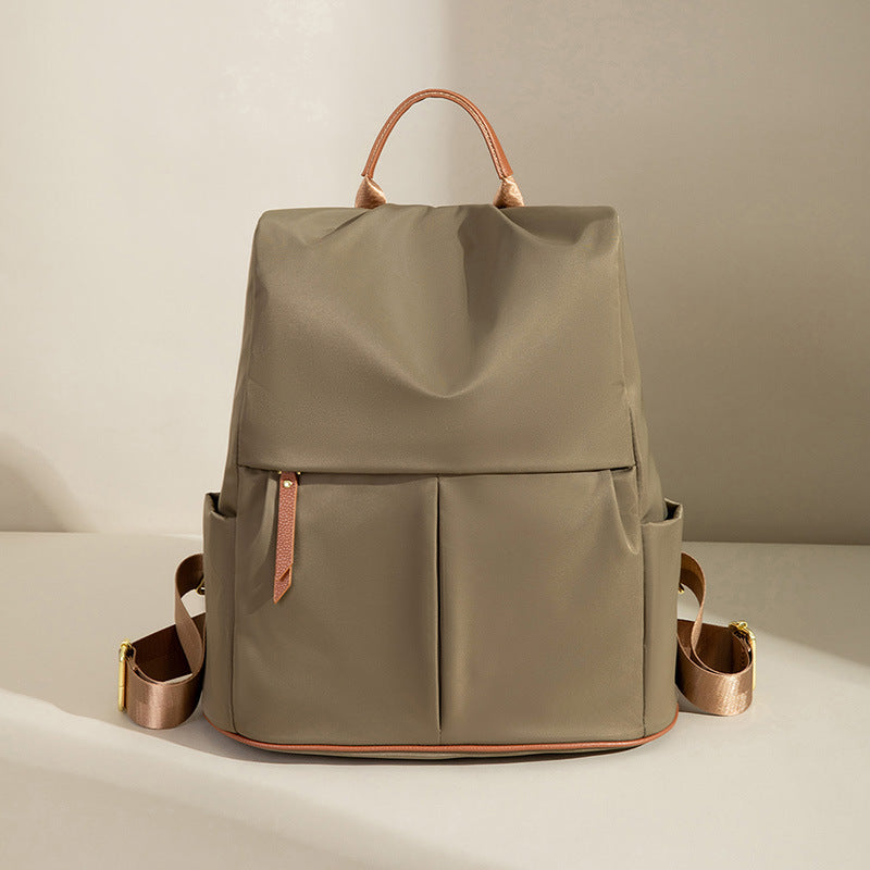 Lightweight Anti-Theft Backpack For Women 2026 New Fashion Travel Large Capacity Oxford Cloth Nylon Casual Women'S Backpack