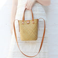 Straw Hand-Woven Crossbody Beach Phone Bag