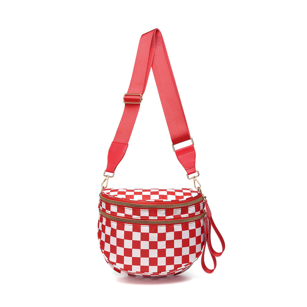 Women Oxford Cloth Large Capacity Shell Crossbody Bag