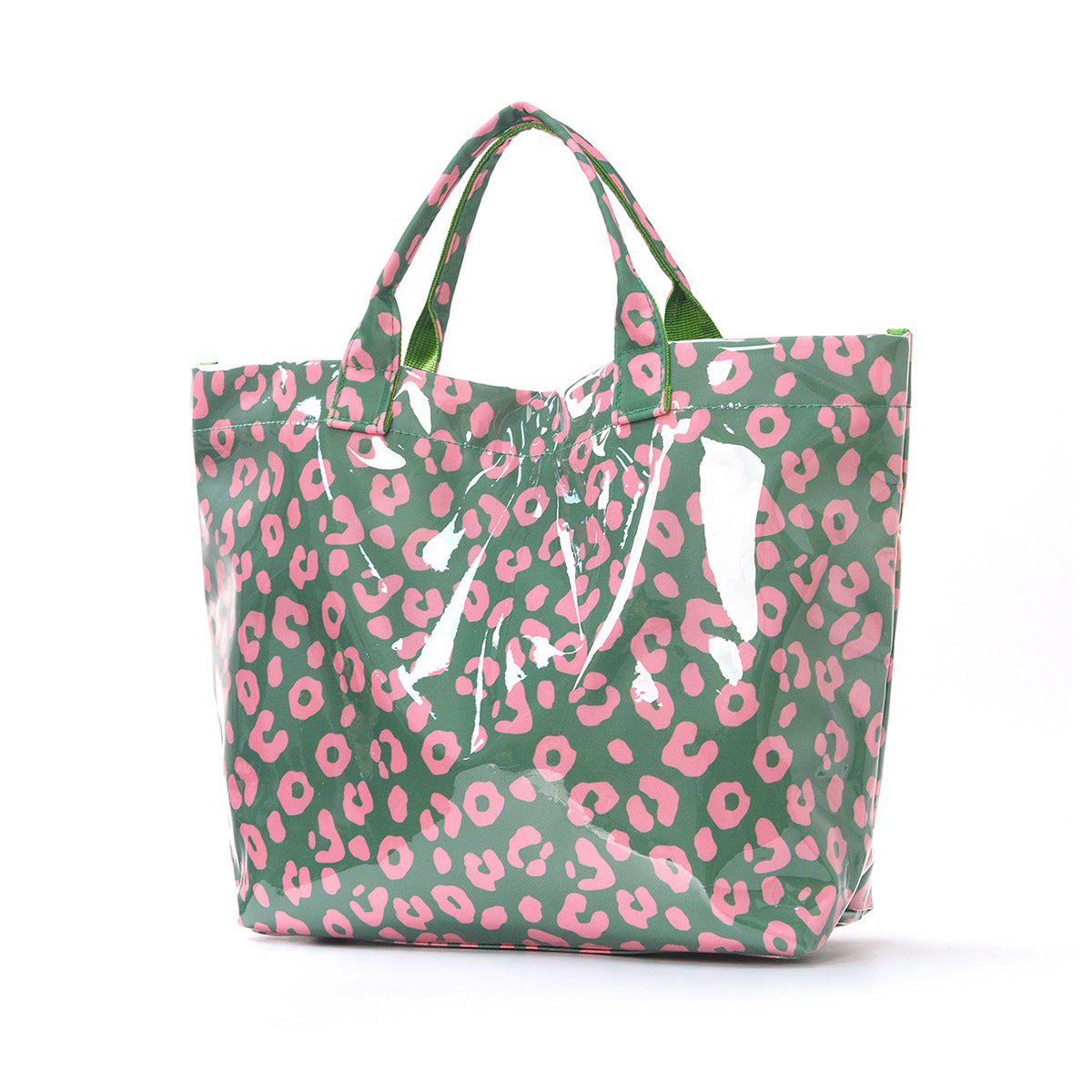 Leopard Print Large Tote Bag