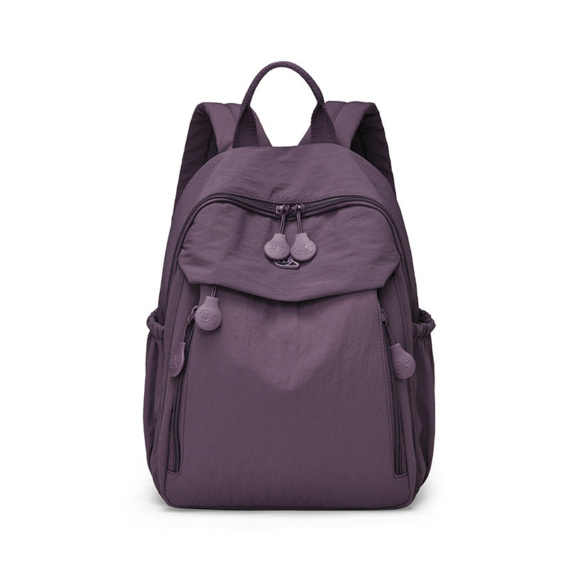 Lightweight Multi Pocket Water Resistant Nylon Backpack