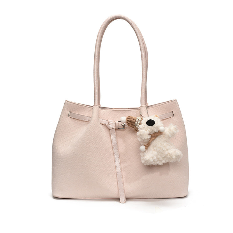 Spring Summer New Fashion Soft Minimalist Underarm Tote Commute Bag