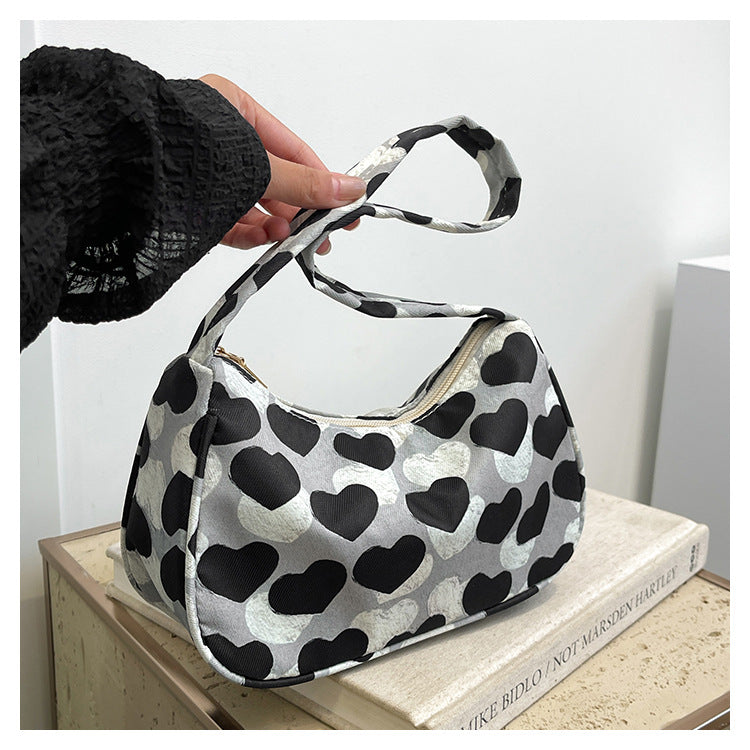 Leopard Print Underarm Bag