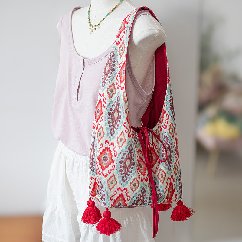 Original Ethnic Pattern Unique Lightweight Shoulder Handheld Bag