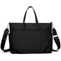 Lightweight Large Quilted Nylon Laptop Tote Bag