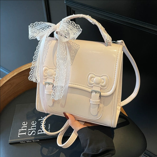 Sweet Backpack with Lace Bow Detail
