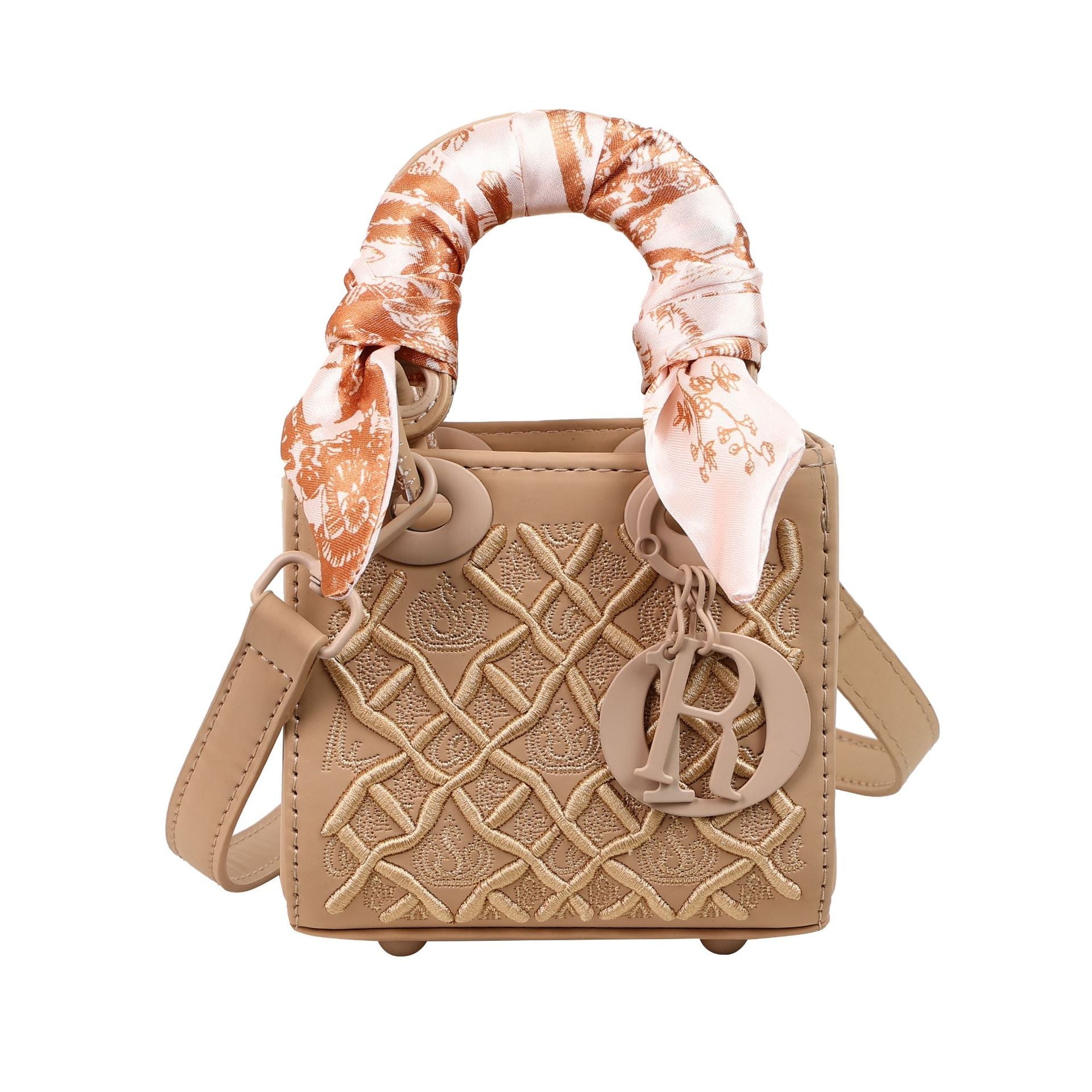 2026 Women Embroidered Shoulder Crossbody Mini Bag