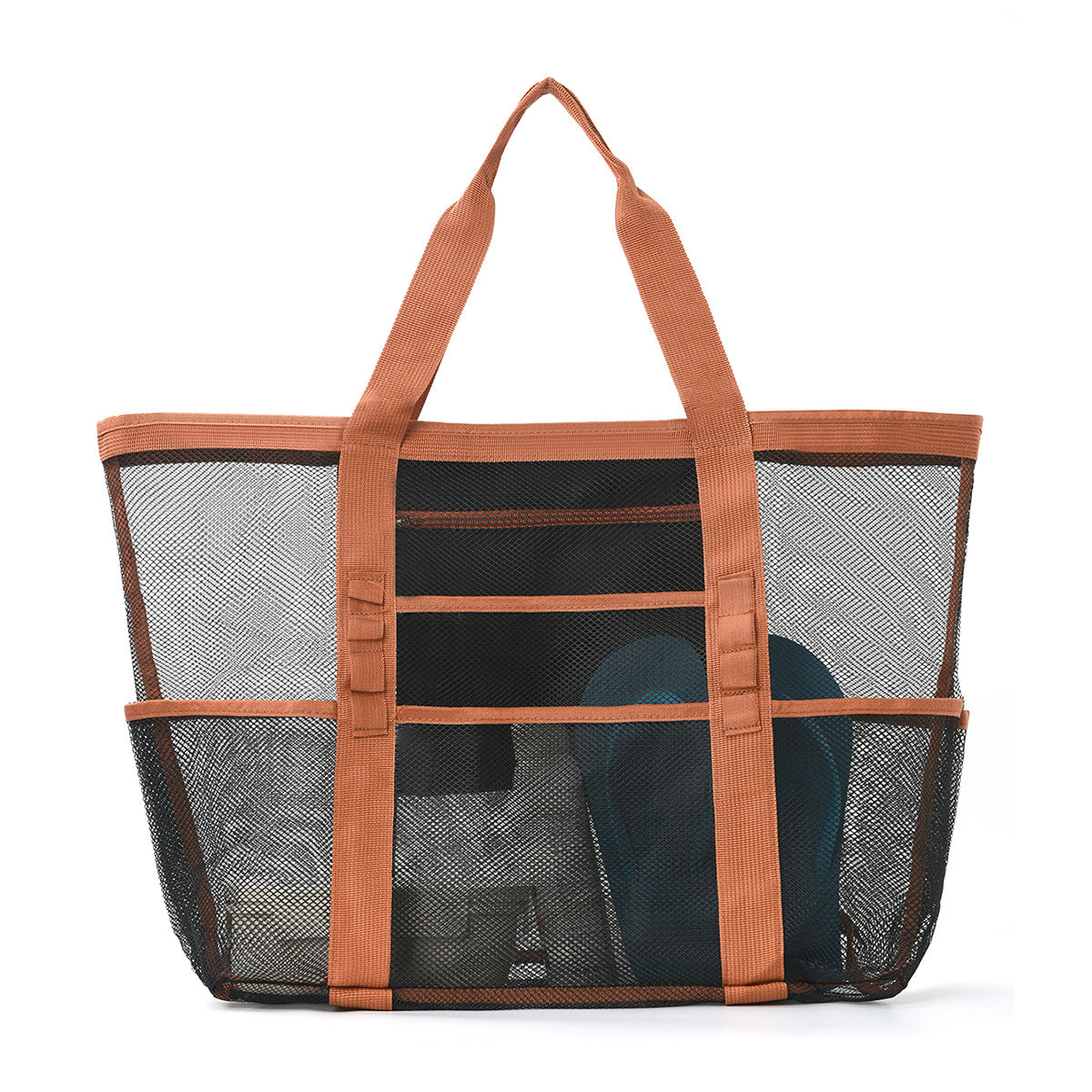 Large Capacity Mesh Beach Swimsuit Storage Bag