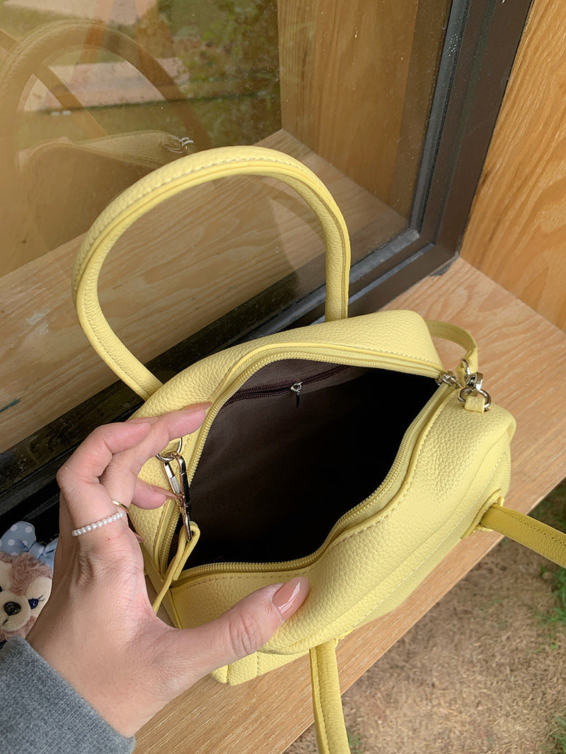 Mini Boston Crossbody Purse Top Handle Satchel