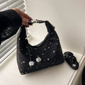 Star Bucket Bag Simple Crossbody Commuter Handbag