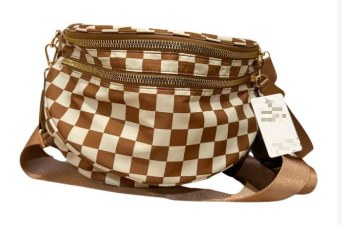 Women Oxford Cloth Large Capacity Shell Crossbody Bag