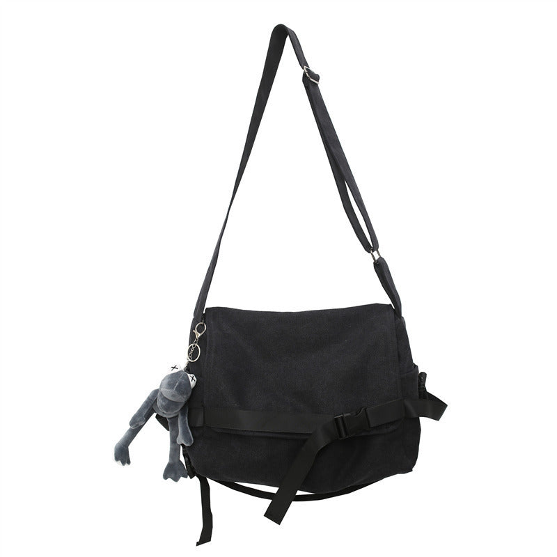 Canvas Large Capacity Messenger Shoulder Bag